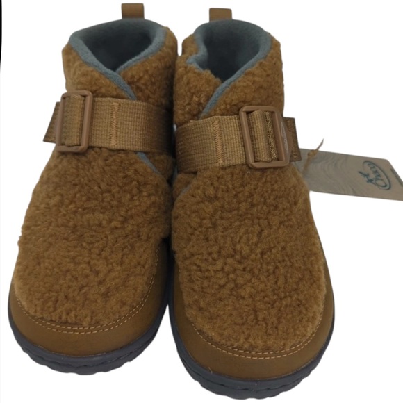 Chaco Rambler Fluff Bootie Kids Youth Natural Brown, Size 2 - Picture 7 of 11